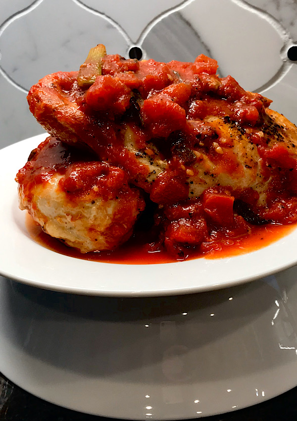 Tangy Skillet Chicken with Tomatoes