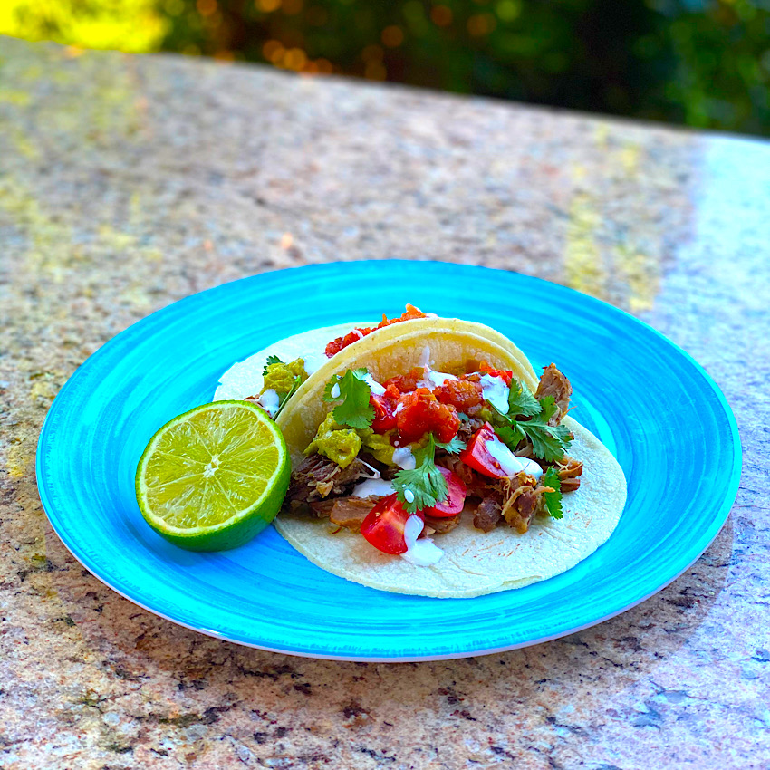 Instant Pot Pork Carnitas are packed with fresh citrus flavor! Tender and jucy in a flash!