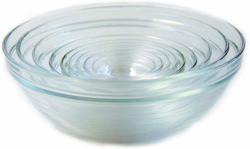 glass nesting Bowls
