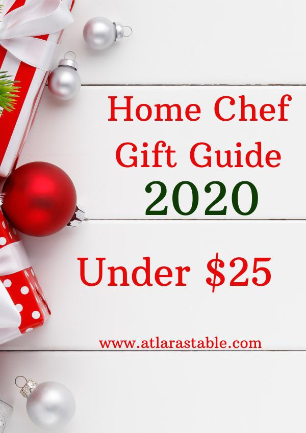 Home Chef Gift Guide 2020-Under $25