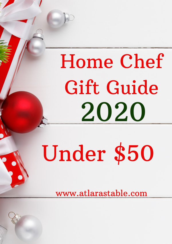 Home Chef Gift Guide 2020-Under $50