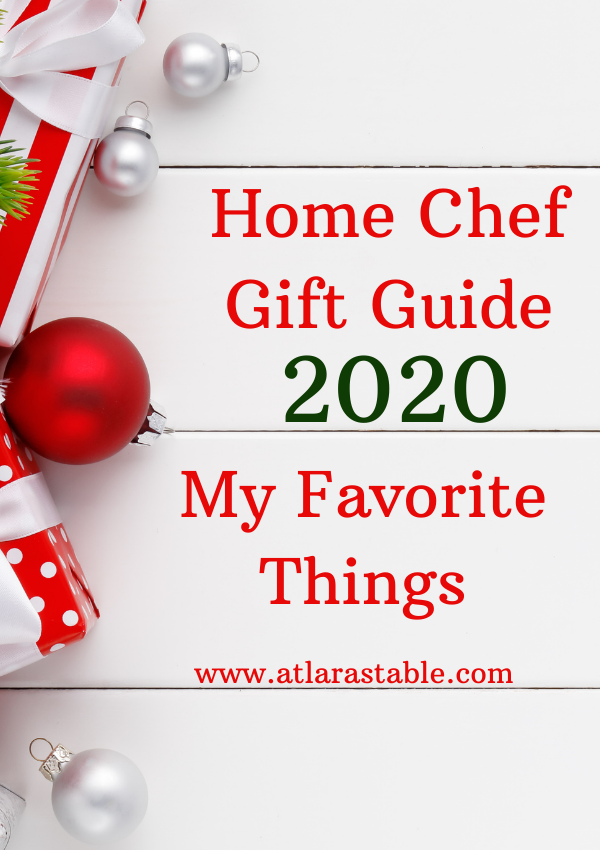 Home Chef Gift Guide 2020-My Favorite Things