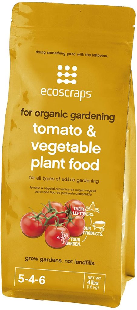 Ecoscraps fertilizer that I featured in my demo video.