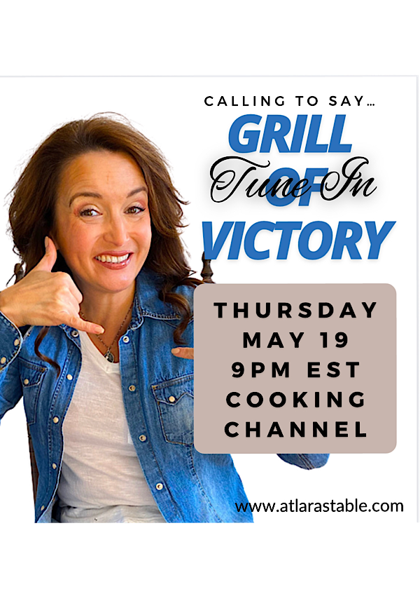 Grill Of Victory Contestant Lara Purcell announcing her episodes debut
